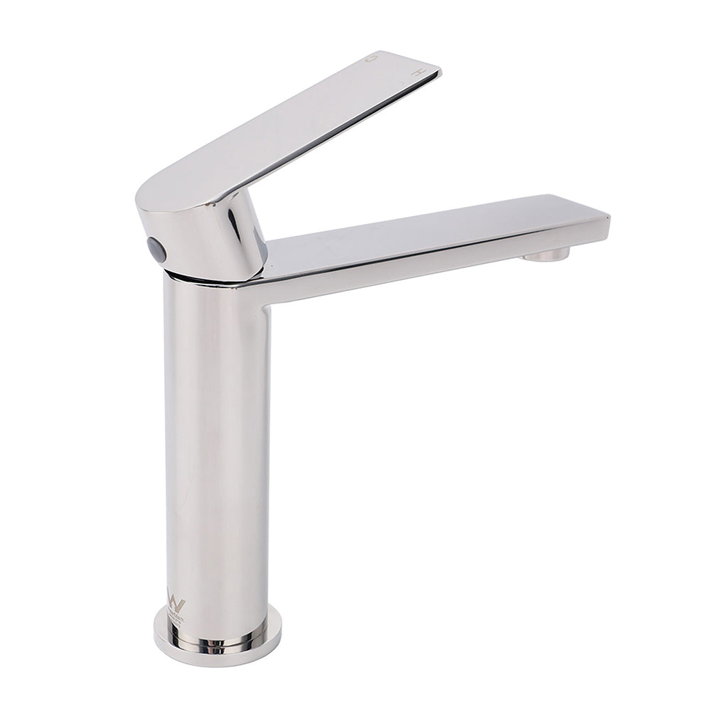 WELS Chrome Short Basin Mixer Vanity Sink Faucet Kitchen Laundry Spout Tap Set - Image 3