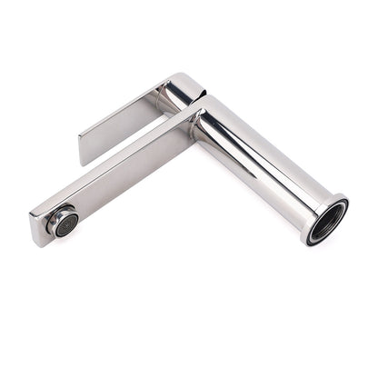 WELS Chrome Short Basin Mixer Vanity Sink Faucet Kitchen Laundry Spout Tap Set - Image 4