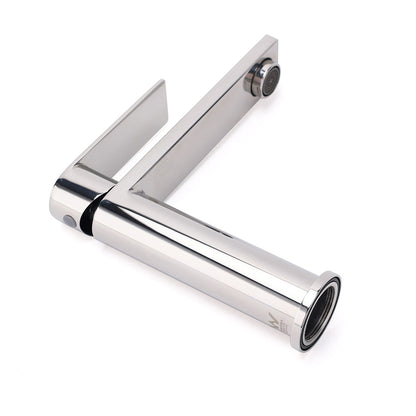 WELS Chrome Short Basin Mixer Vanity Sink Faucet Kitchen Laundry Spout Tap Set - Image 5