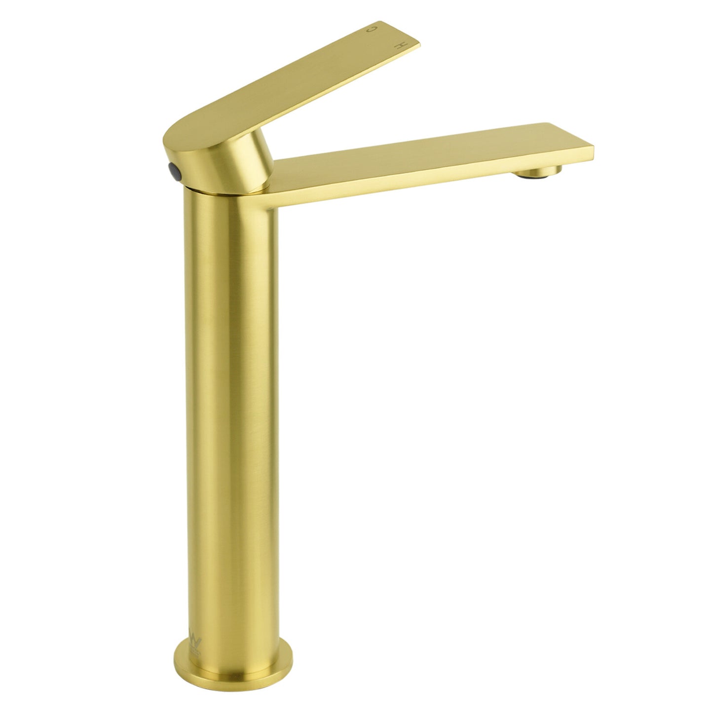 Brushed Gold Stainless Steel Tall Basin Mixer Vanity Sink Faucet Laundry Spout - Image 3