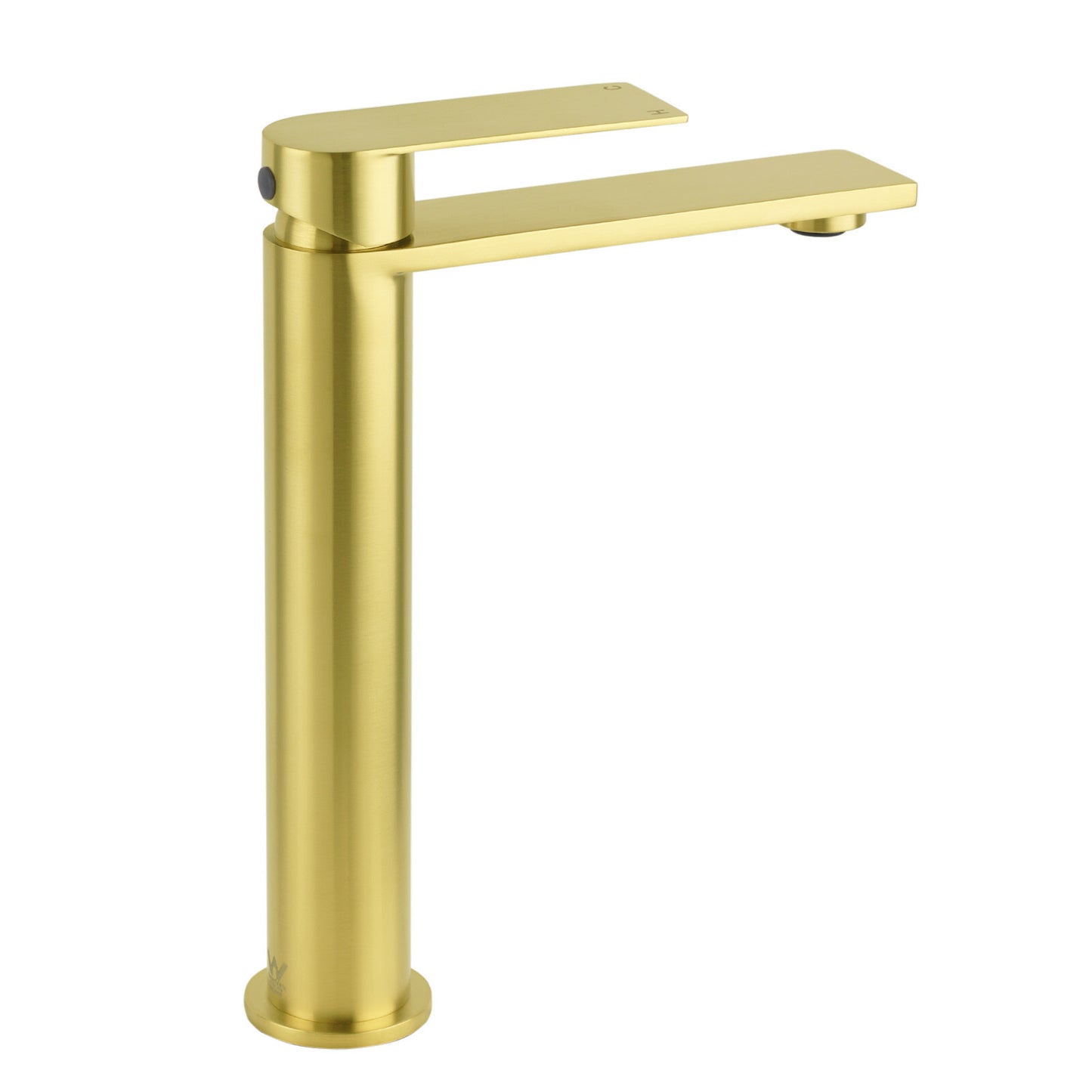 Brushed Gold Stainless Steel Tall Basin Mixer Vanity Sink Faucet Laundry Spout - Image 4