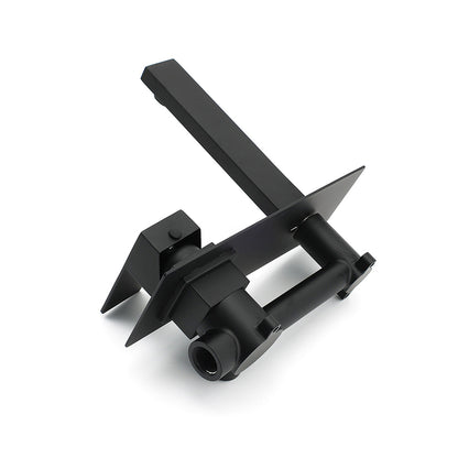 Matt Black Basin Mixer Bathroom Tub Faucet Wall Mount Tap Hot Cold Water Spout - Image 4