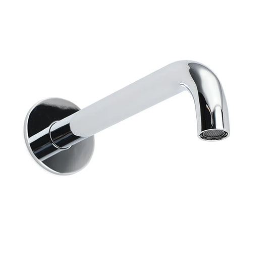 Polisehd Chrome Round 200mm Length Faucet Outlet Bath Tub Water Filler Spout Kit - Image 4