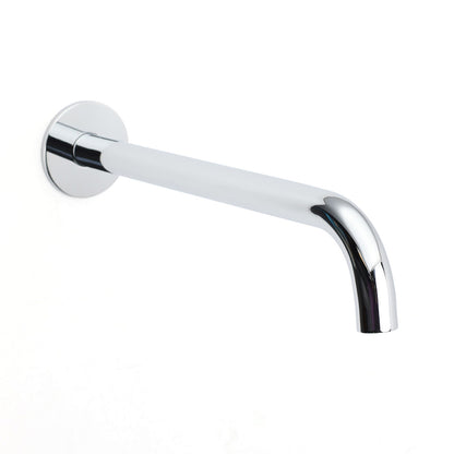 300mm Extra Long Wall Mounted Chrome Round Extention Bathtub Filler Spout Outlet - Image 3