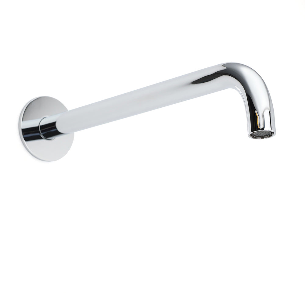 300mm Extra Long Wall Mounted Chrome Round Extention Bathtub Filler Spout Outlet - Image 4
