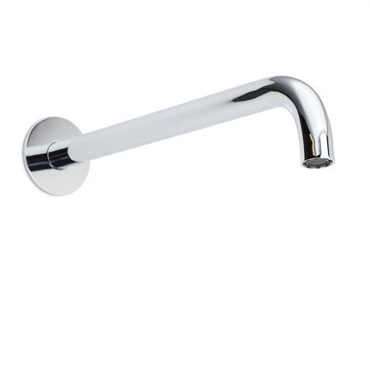 300mm Extra Long Wall Mounted Chrome Round Extention Bathtub Filler Spout Outlet - Image 4