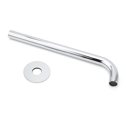 300mm Extra Long Wall Mounted Chrome Round Extention Bathtub Filler Spout Outlet - Image 5