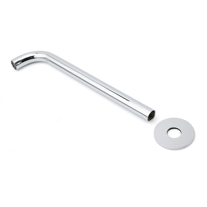 300mm Extra Long Wall Mounted Chrome Round Extention Bathtub Filler Spout Outlet - Image 6
