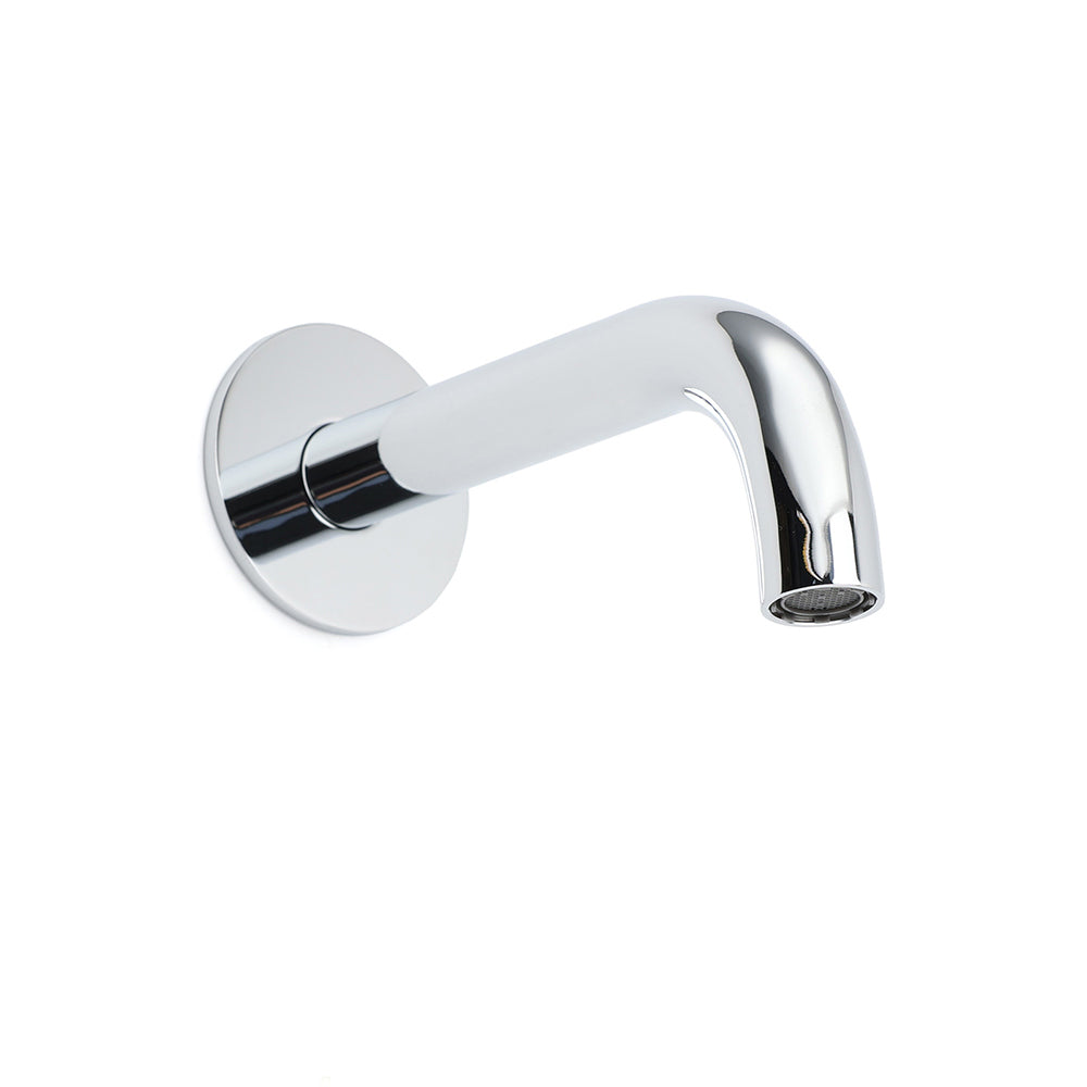 Polisehd Chrome Round Curve Faucet Water Outlet Swivel Bath Tub Filler Spout Set - Image 4