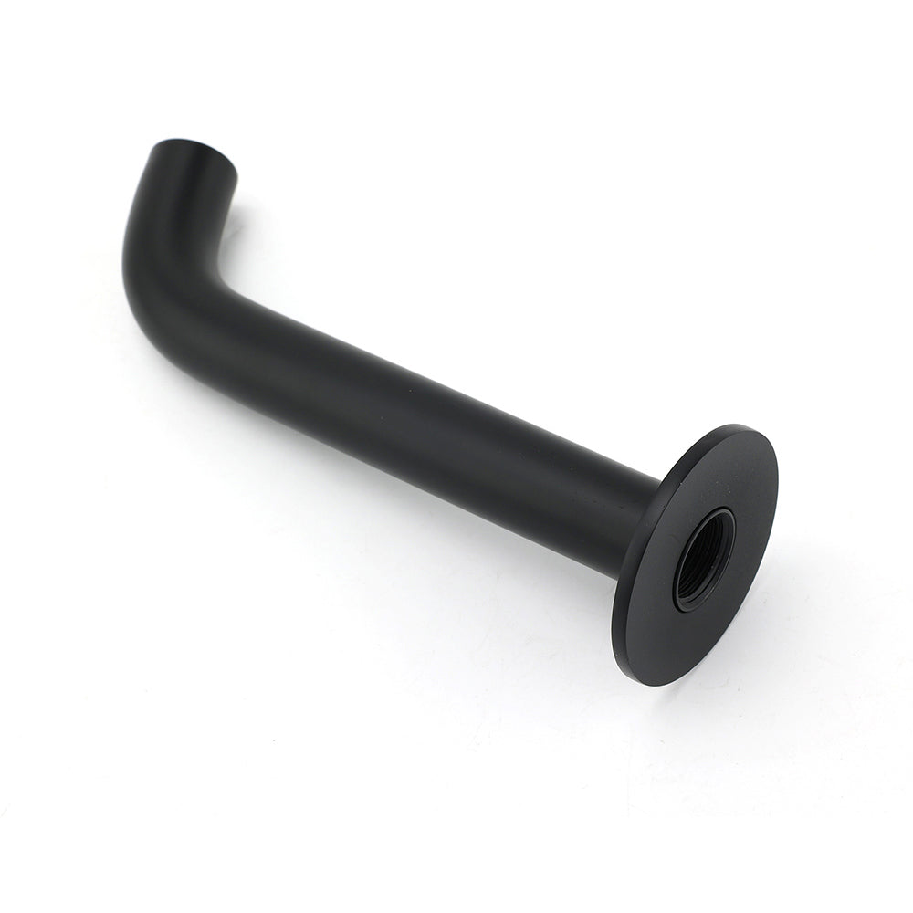 Matt Black Round Basin Faucet Bubble Water Outlet Stainless Steel Bath Tub Spout - Image 4