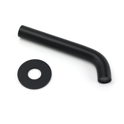 Matt Black Round Basin Faucet Bubble Water Outlet Stainless Steel Bath Tub Spout - Image 5