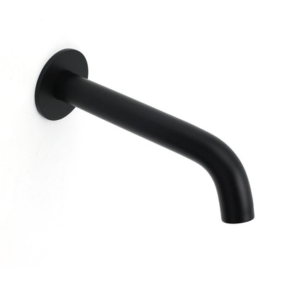 Matt Black Round Basin Faucet Bubble Water Outlet Stainless Steel Bath Tub Spout - Image 6