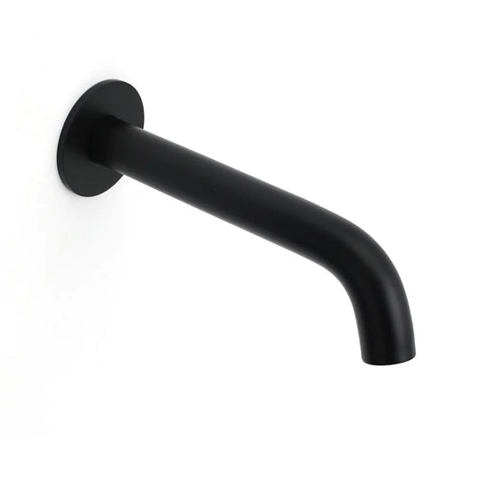 Matt Black Round Basin Faucet Bubble Water Outlet Stainless Steel Bath Tub Spout - Image 3