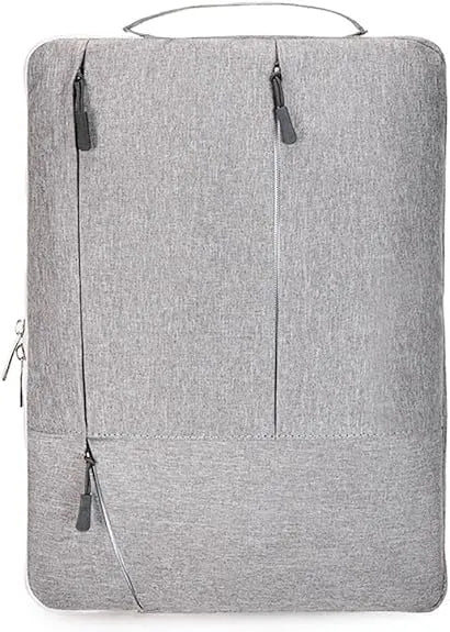 Laptop Case - Suitable for 13/14/15.6 inches - Zippered Laptop Case - Laptop Sleeve - Waterproof Oxford Cloth - Scratch and Wear Resistant, Easy to Carry - Gray - Image 2