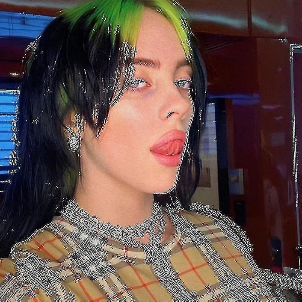 Billie Eilish Necklace for Women, Silver Pendant, Charms - Image 4