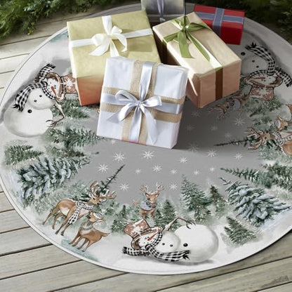 Christmas Tree Mat 36 Inch, Winter Season Christmas Tree Decoration - Image 4