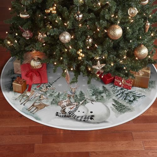 Christmas Tree Mat 36 Inch, Winter Season Christmas Tree Decoration - Image 5