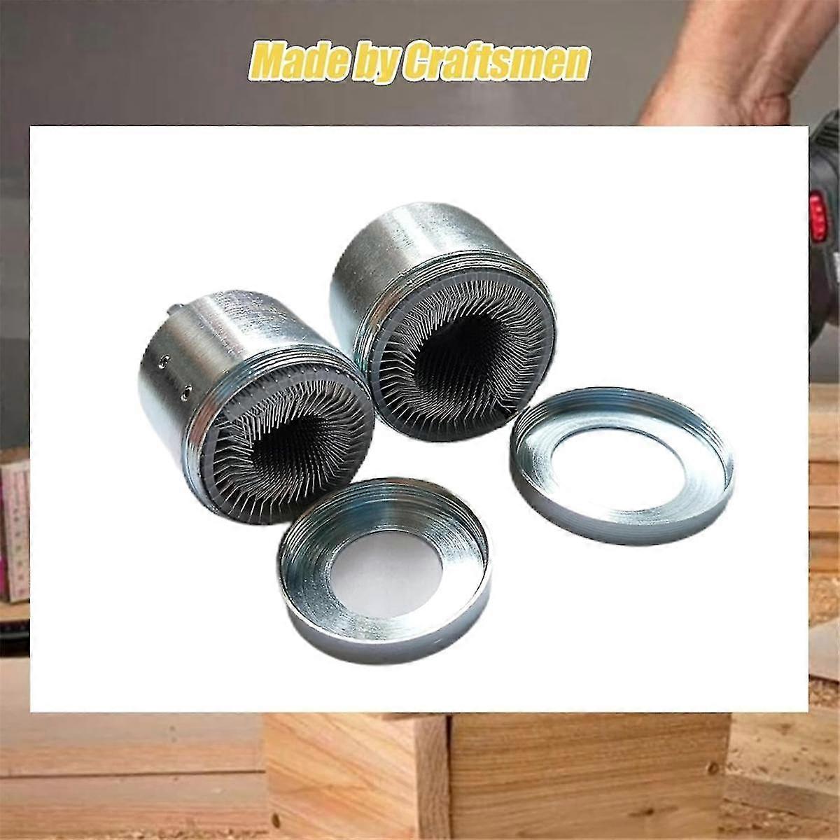 2-Pack Copper Pipe Cleaning Brush, Full-Metal HVAC Pipe Cleaning Brush for Drill Power 1/4in Shaft - Image 5