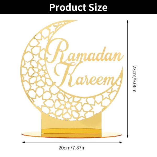 Eid Mubarak Decor Ramadan Ornament 1 1 - Image 2