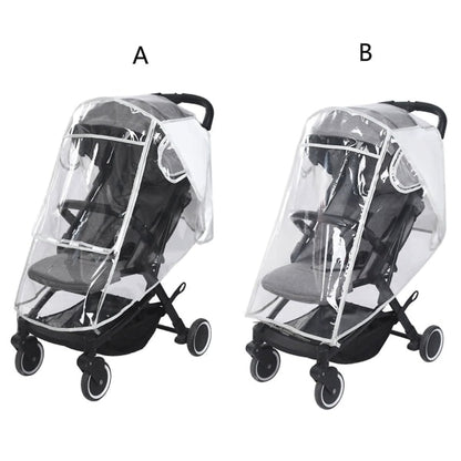 Universal Rain Cover for Strollers Protect Against Cover Snow Fo B - Image 3