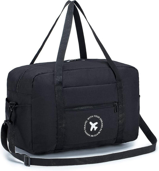 Cabin Bag 40x20x25cm for Ryanair Approved Size Foldable Bag Travel Bag Under Seat Luggage Holder-Xin