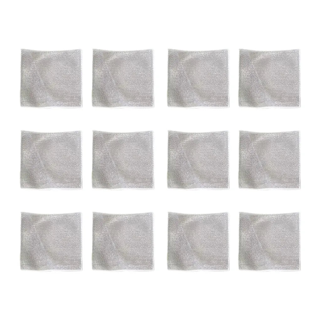 15-pack comfortable and effective wire dishcloths