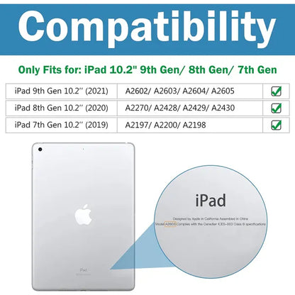 ProCase iPad 10.2 Case iPad 9th generation, Hard Shell Blue - Image 2