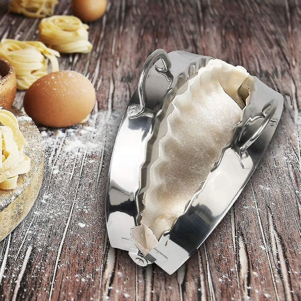 Large Empanada Machine, 6 Inch Stainless Steel Empanada Press, Pastry, Pocket Pie null none_max - Image 2