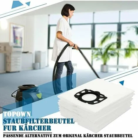 10 pcs vacuum cleaner bags for Karcher WD4 WD5 WD6 Karcher bag MV4, MV5 and MV6 vacuum cleaner bags for Karcher - Image 2