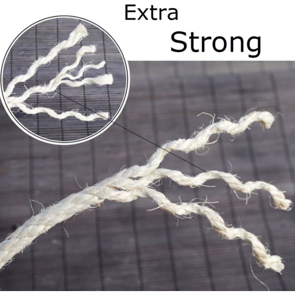 TG 8mm natural sisal rope Replaces old rope Ideal accessory for Re - Image 4