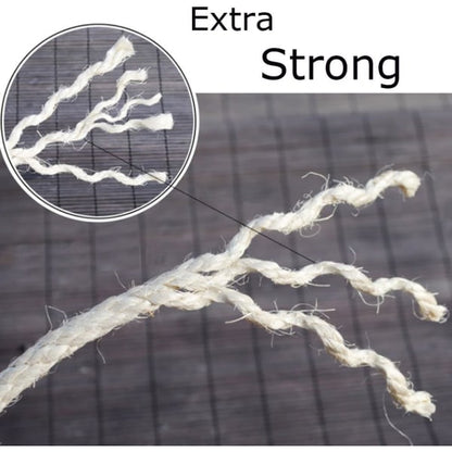 TG 8mm natural sisal rope Replaces old rope Ideal accessory for Re - Image 4