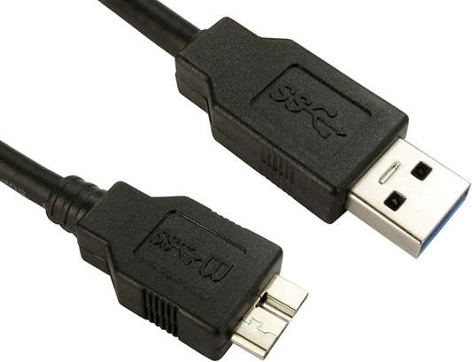 USB 3.0 Cable Compatible with Western Digital/WD/Seagate/Clickfree/Toshiba/Samsung Portable Hard Drive - USB 3.0 A/Micro-B Cable (1m) - Image 3