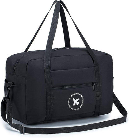 Cabin Bag 40x20x25 cm for Ryanair Approved Size Foldable Travel Bag Duffel Bag Under Seat Luggage Holder-Xin
