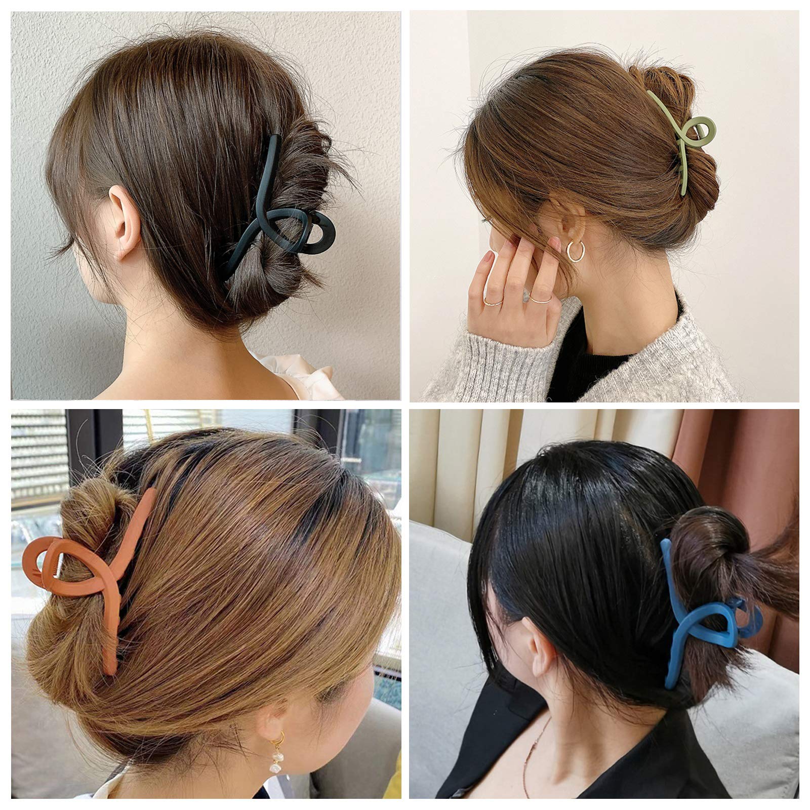 pcs hair clips, hair clip with strong hold for hair clips Hair styling accessories for women and girls - Image 4