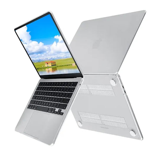Case compatible with NEW MacBook Air 13.6 inch M2 A2681, 2022 release, ultra-thin smooth hard shell protective case, crystal clear - Image 2