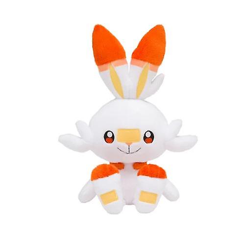 35cm Scorbunny Rabbit Plush Cute Sword Shield Anime Game Elf Doll - Image 2