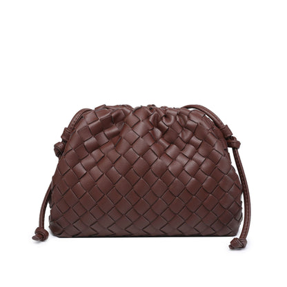 Cloud Backpack 2024 New Style Bag Ladies Cow Leather Crinkle Dumpling Bag Ladies Handbag Shoulder Bag MJ51 White 22*9*14cm - Image 9