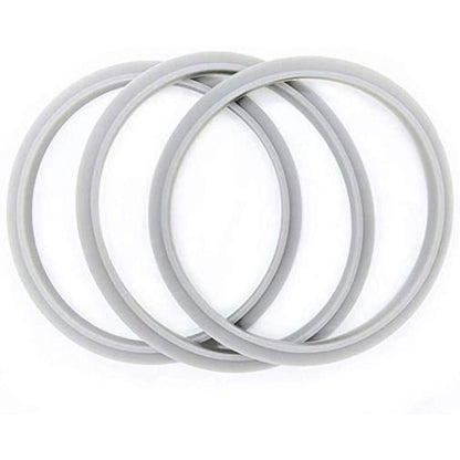 10-Pack Silicone O-Ring Seals for Nutribullet 600 Pro 900 Series Gray 85g