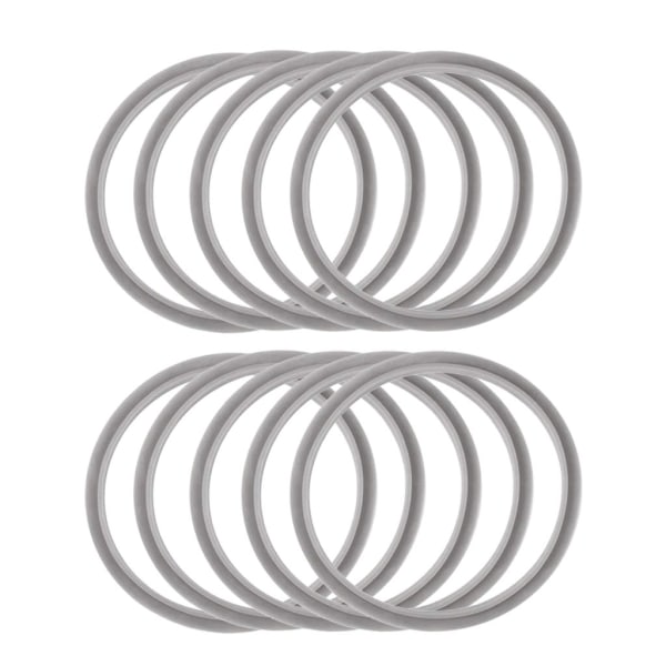 10-Pack Silicone O-Ring Seals for Nutribullet 600 Pro 900 Series Gray 85g - Image 5