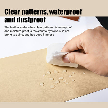 INF Self-Adhesive Repair Patch Faux Leather 50x138 cm Black - Image 2