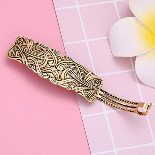 Vintage Celtic Hair Clip Medieval Viking Hair Accessories_max - Image 2
