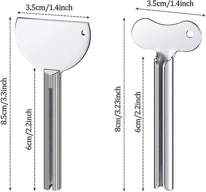 pcs metal toothpaste tube clips, stainless steel toothpaste tube clip, tube clip for all tubes - Image 5