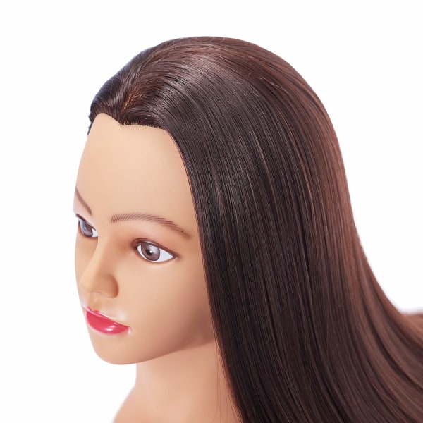 65CM Mannequin Head Hairdressing Training Cosmetology Mannequin - Image 3