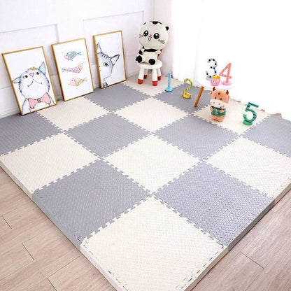Foam Play Mat - Soft Eva Puzzle Mat for Kids, Interlocking Play Mat for Kids Foam Floor Mat, 16 pcs. - Image 2