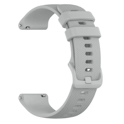 20 22mm Silicone Strap for Garmin Venu 3 Band Forerunner 265 255 245 Music Vivoactive 4 Band for Garmin Venu Sq 2 Plus Bracelet Gray Gray 20mm