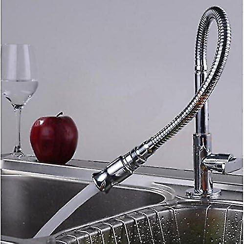 Outdoor Faucet - 360° Kitchen Mixer Flexible Neck Laundry Room Faucet Bar Garden Outdoor Faucet - Image 2