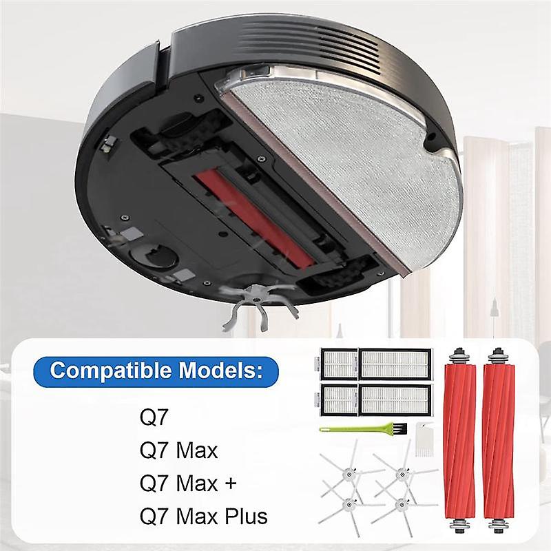 Accessories for Q7 / Q7 Max / Q7 Plus Spare Parts, Brush Set Robot Vacuum Cleaner - Image 4