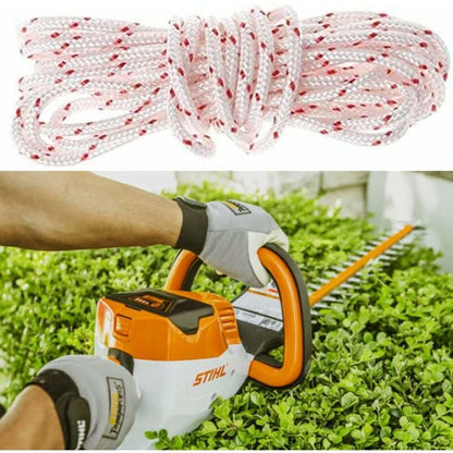 10 Meter 3.0mm Starter Cord with 3 Start Handles for Lawn Mower Chainsaw Trimmer Brushcutter Engine Parts - Image 4