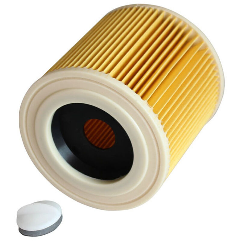 2x Cartridge Filter for Vacuum Cleaner, Compatible with Kärcher WD2 WD3 MV3 MV2 A2004 A2054 A2204 A2656 - Image 3
