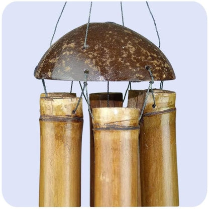 Bamboo wind chime, good sound, decorative for the garden and - Image 4